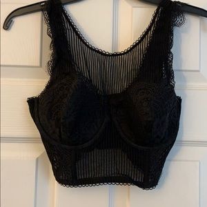 Victoria’s Secret black bra